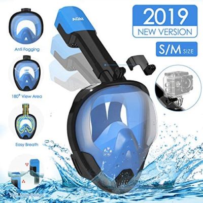 Dri-Armour Full Face Snorkel Mask with Action Camera Mount (3)